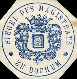 Siegel des Magistrats zu Bochum