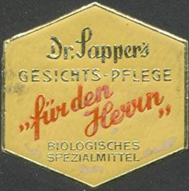 Dr. Sappers Gesichts-Pflege für den Herren