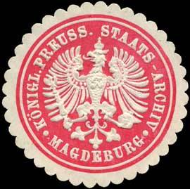 Königlich Preussisches Staats - Archiv - Magdeburg