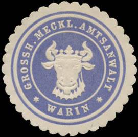 Gr. Meckl. Amtsanwalt Warin