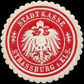 Stadtkasse Strassburg/Elsass