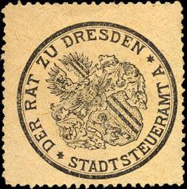 Der Rat zu Dresden - Stadtsteueramt A