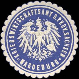 Kriegswirtschaftsamt der Provinz Sachsen - Magdeburg