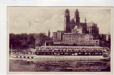 Magdeburg Motorschiff Sachsen-Anhalt 1930