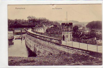 Remscheid Talsperre ca 1910