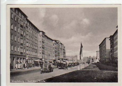 Magdeburg Karl-Marx-Straße 1955