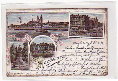 Magdeburg Litho 1896