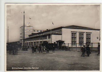 Bremerhaven Columbus Bahnhof 1931