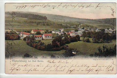 Hetschburg bei Bad Berka Thüringen 1903