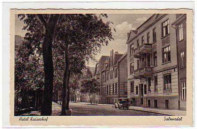 Salzwedel in der Altmark ,Hotel Kaiserhof