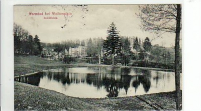 Warmbad Wolkenstein Erzgebirge Schilfteich 1915