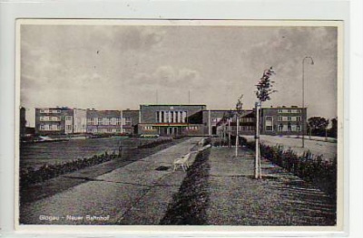 Glogau Schlesien Bahnhof 1936