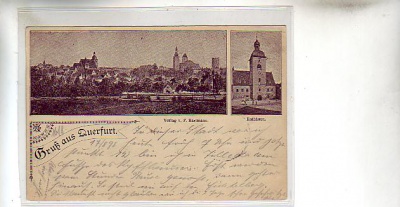 Querfurt Vorläufer Ansichtskarte von 1898