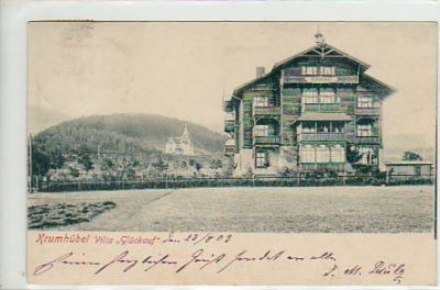 Krummhübel Villa Glückauf 1903 Riesengebirge