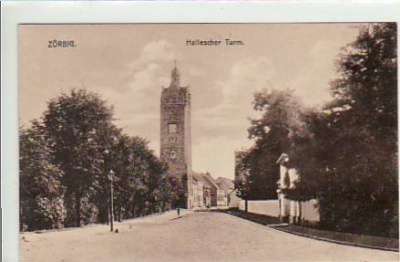 Zörbig Hallescher Turm ca 1915