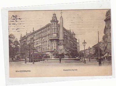 Magdeburg Hasselbachplatz 1909