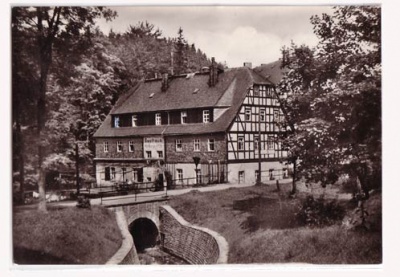 Wolkenstein Erzgebirge Gasthof 1965