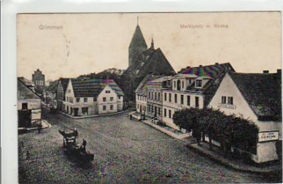 Grimmen Marktplatz 1912