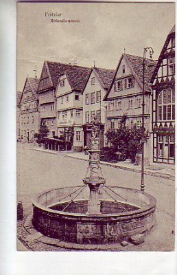 Fritzlar Rolandbrunnen ca 1910