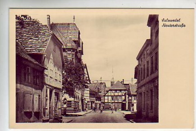 Salzwedel in der Altmark Neutorstrasse ca 1940