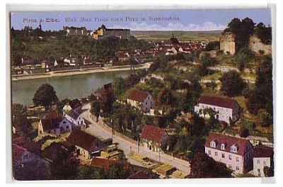 Pirna ,Elbe , ca 1915