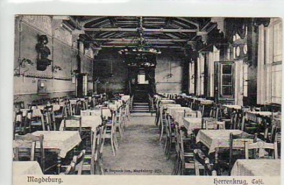 Magdeburg Herrenkrug Cafe 1910