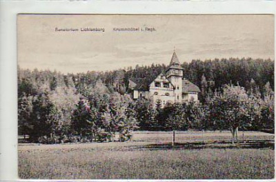 Krummhübel Riesengebirge Sanatorium Lichtenberg ca 1910