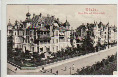 Glatz Schlesien Ernst Villa Winterschule 1907