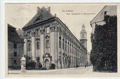 Glogau Schlesien Gymnasium 1908