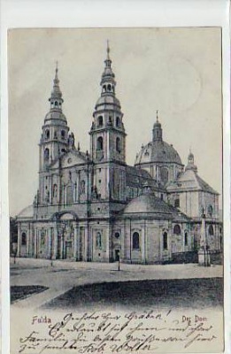 Fulda Der Dom 1905