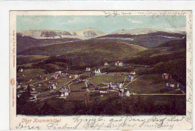 Ober Krummhübel bei Hirschberg , 1903,Schlesien