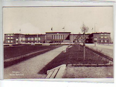 Bahnhof Glogau in Schlesien ca 1930