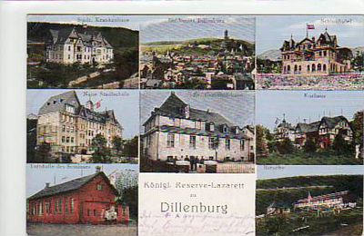 Dillenburg Reserve Lazarett,Krankenhaus 1915