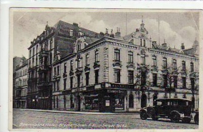 Bremerhaven Breemanns Hotel 1941