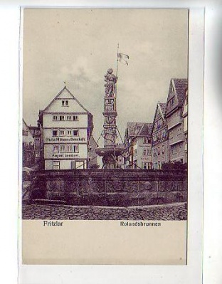 Fritzlar Rolandsbrunnen ca 1910