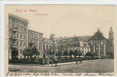 Glogau Schlesien Wilhelmplatz 1900