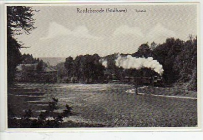 Rottleberode Südharz Eisenbahn im Tyratal ca 1940