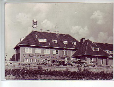 Magdeburg Mitropa Autobahn Rasthof Börde 1966