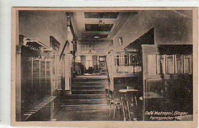 Glogau Schlesien Cafe Metropol 1920