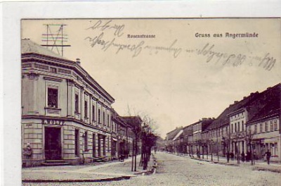 Angermünde Rosenstrasse 1910