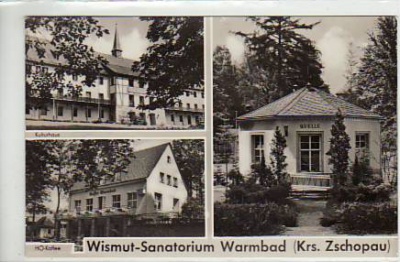 Warmbad Wolkenstein Erzgebirge Wismut Sanatorium 1959