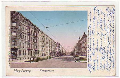 Magdeburg Königstrasse 1906