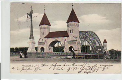 Magdeburg Königsbrücke 1904