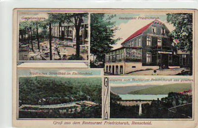 Remscheid Restaurant Friedrichsruh,Talsperre 1913