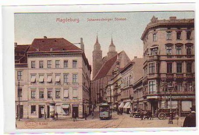 Magdeburg  Johannesberger Strasse, Strassenbahn