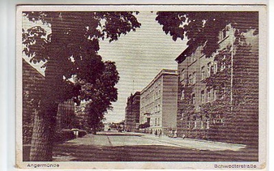 Angermünde Schwedterstraße ca 1940