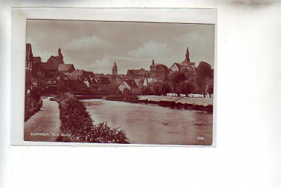 Eschwege an der Werra Foto Karte 1934