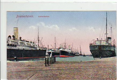 Bremerhaven Ozeandampfer 1927