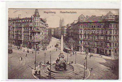 Magdeburg Hasselbachplatz 1913