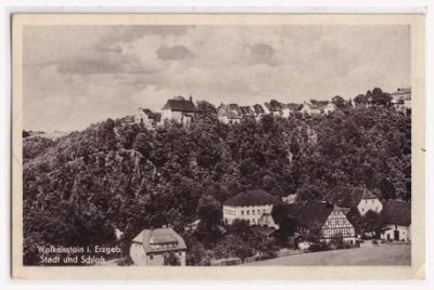 Wolkenstein Erzgebirge 1958